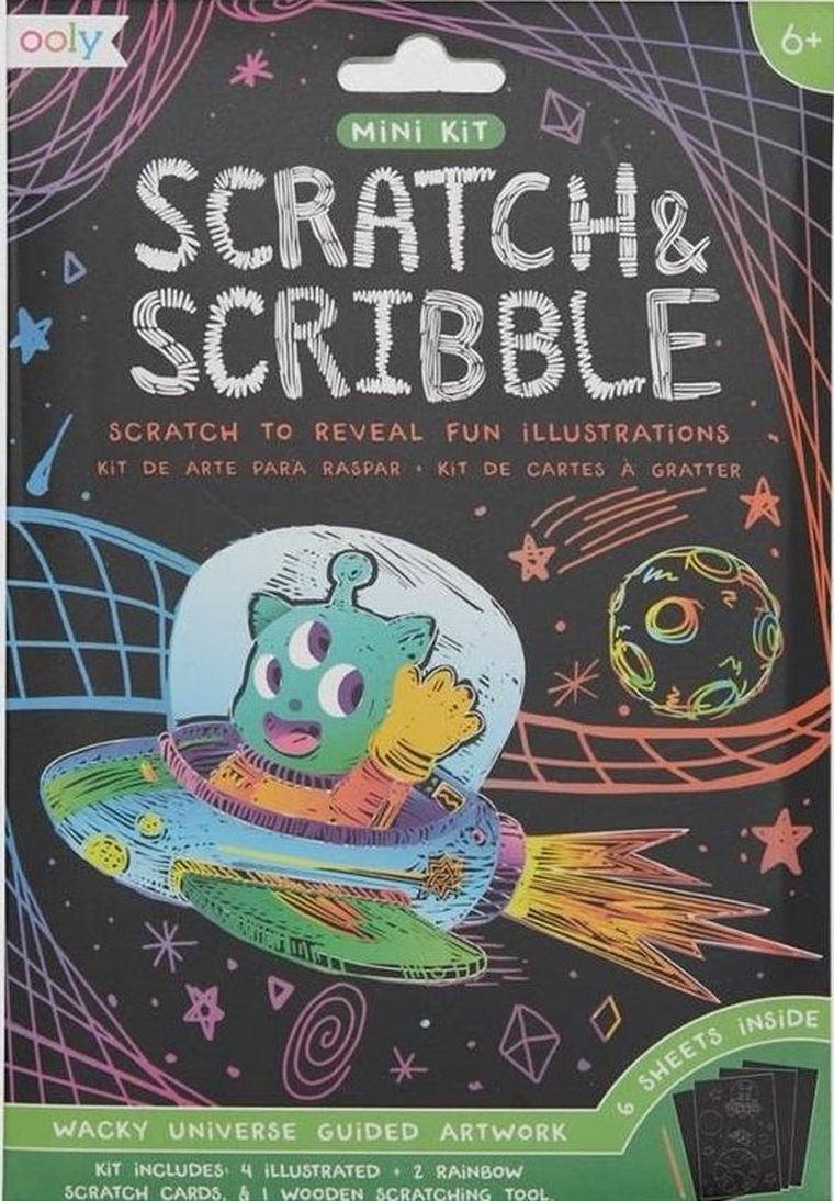 Zdrapywanki mini. Ufoludki