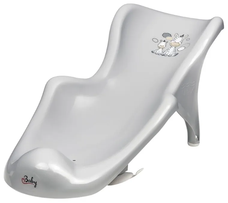 Zebra, fotelik do kąpieli, szary