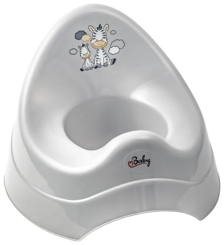 Zebra, nocnik, szary