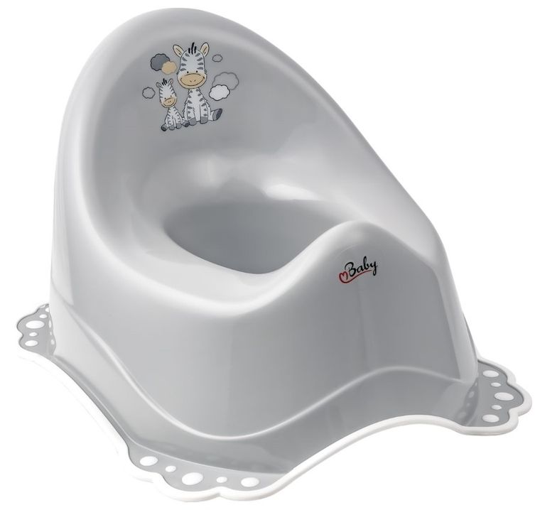 Zebra, nocnik, szary