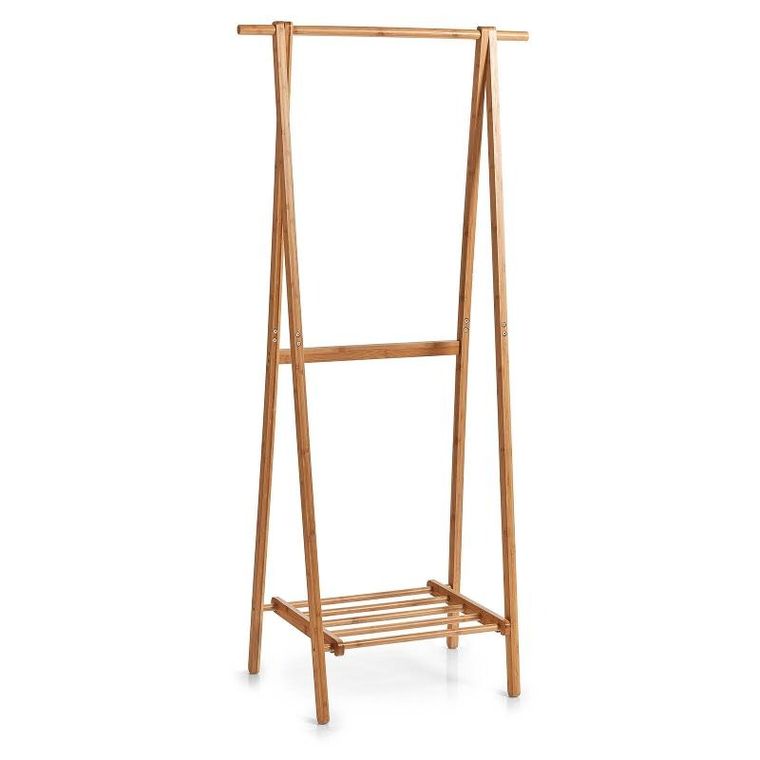 Zeller, bambusowy wieszak na płaszcze, wysokość 159 cm