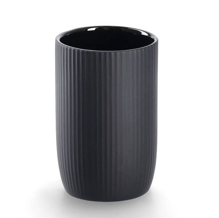 Zeller, ceramiczny kubek na szczoteczki, średnica 7,7 cm