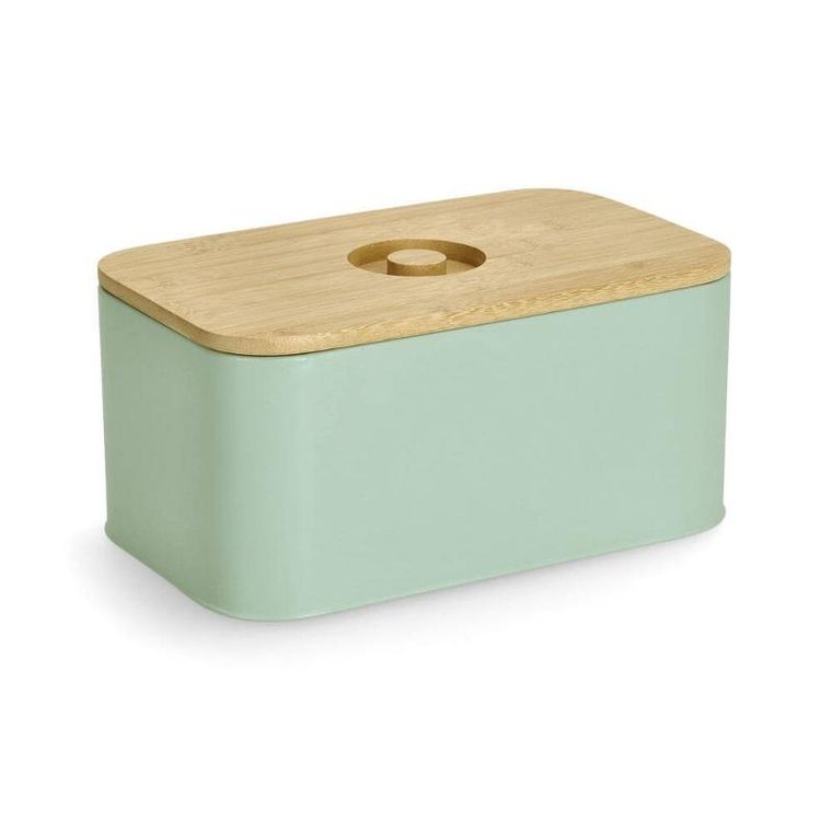 Zeller, chlebak puszka z bambusową pokrywką, 30-18-13 cm