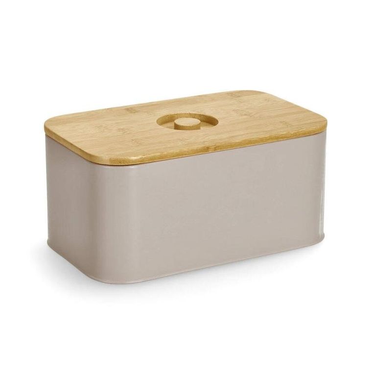 Zeller, chlebak puszka z bambusową pokrywką, 30-18-13 cm