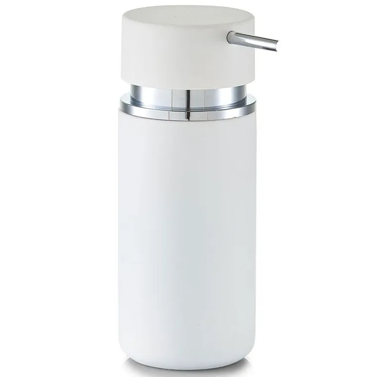 Zeller, dozownik do mydła, Rubber, biały, 300 ml