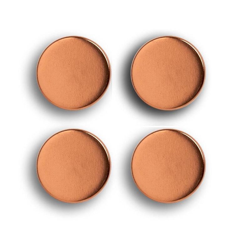 Zeller, komplet magnesów, 4 szt., ø 2,3 cm