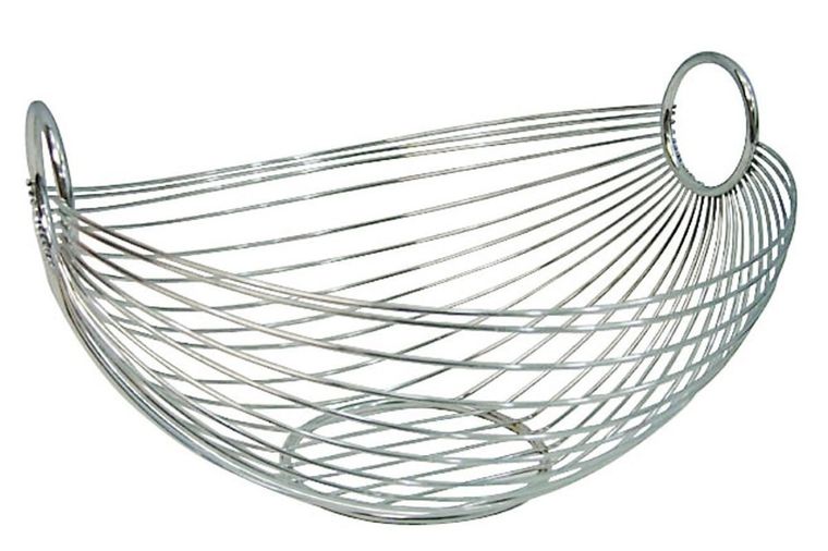 Zeller, kosz na warzywa i owoce, metalowy, owalny