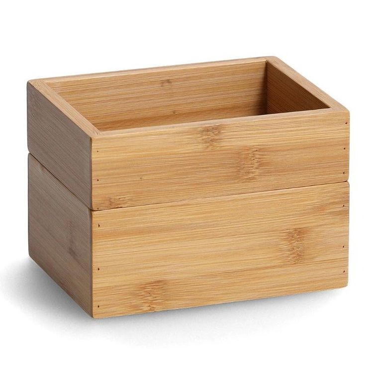 Zeller, organizer na kosmetyki, bambus, 2 szt.