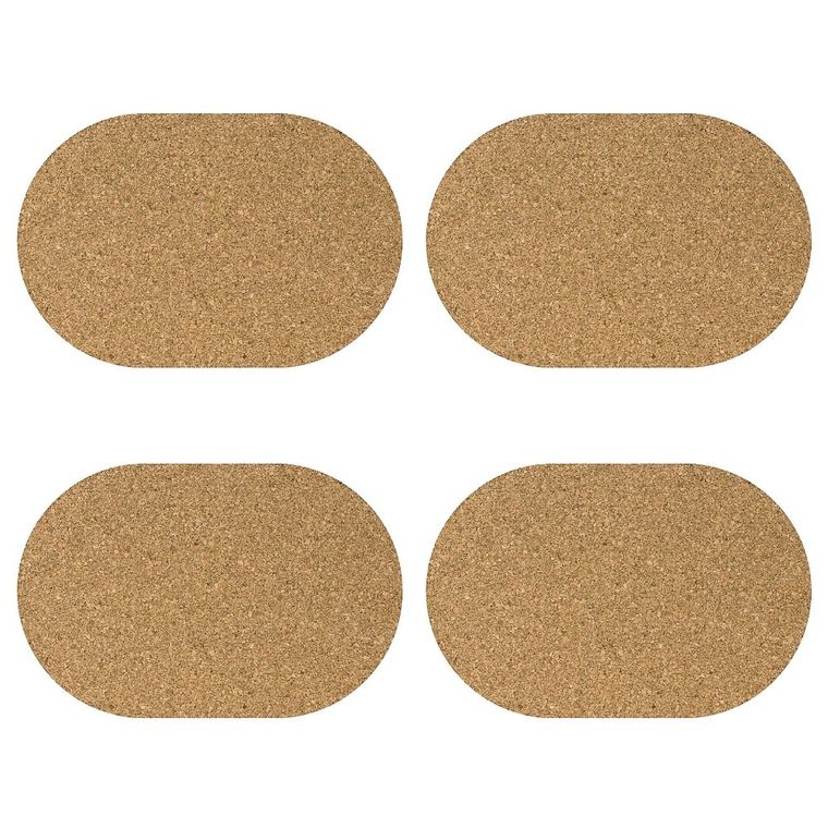 Zeller, podkładki korkowe na stół, 4 szt.