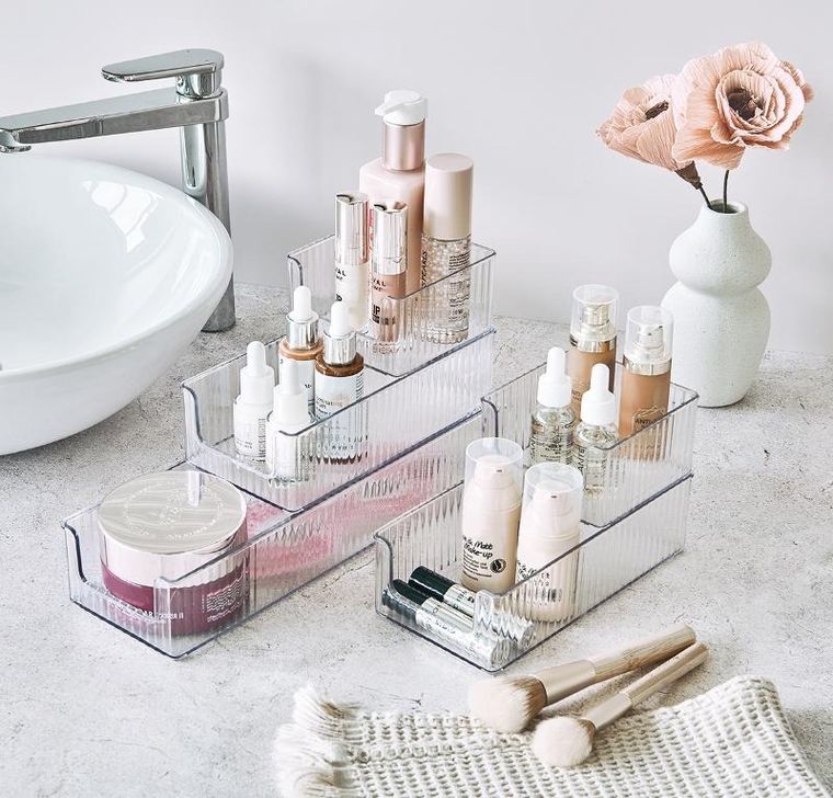 Zeller, przybornik na biurko, Roomy, 3 pojemniki