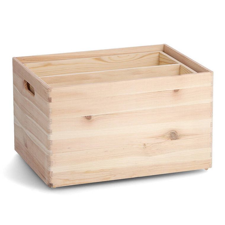 Zeller, pudełko do przechowywania z wyjmowanymi przegródkami, 40-30-24 cm