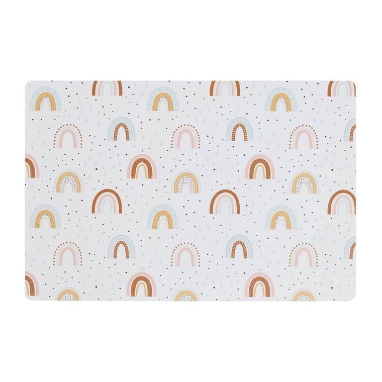 Zeller, Rainbow, plastikowa mata pod talerz, 45-30 cm