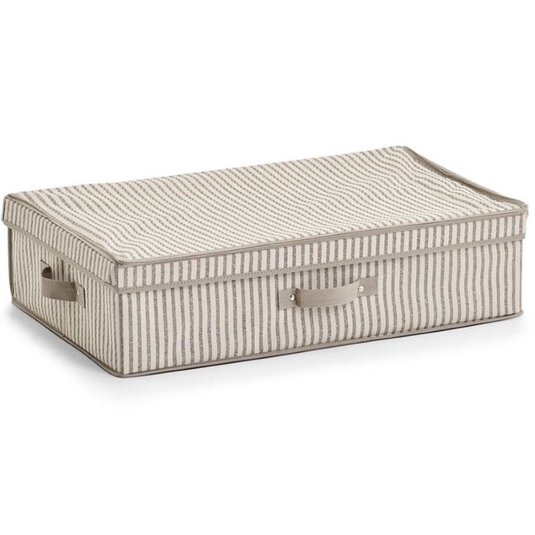 Zeller, składane pudełko do przechowywania, materiałowe, 61,5-38-16,5 cm