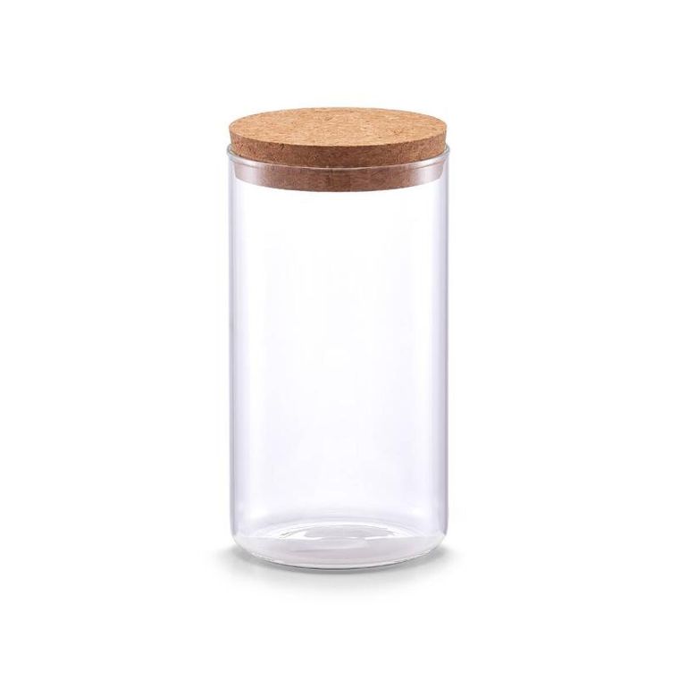 Zeller, smukły słoik z korkową pokrywką, 1100 ml