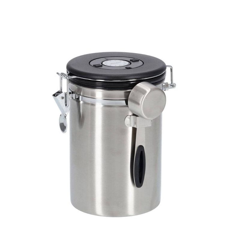 Zeller, szczelna puszka na kawę z klipsem i miarką, 1700 ml