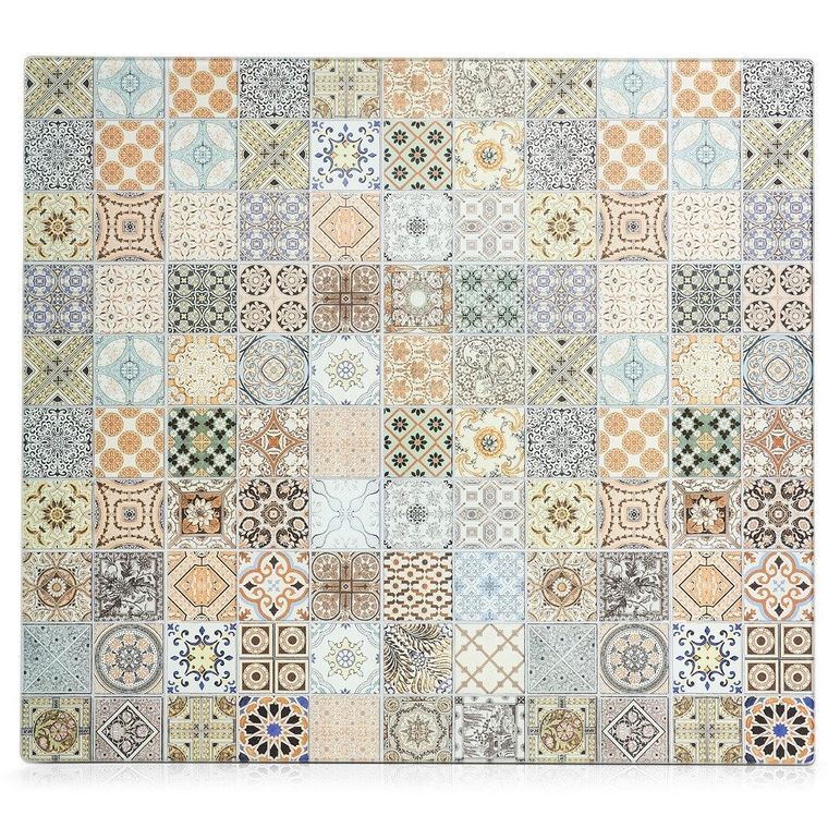 Zeller, szklana płyta ochronna na kuchenkę, mozaika, duża