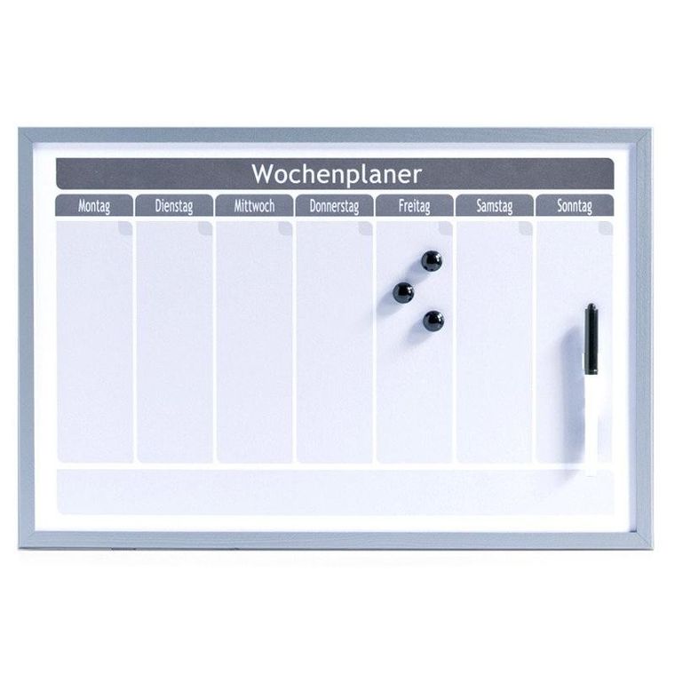 Zeller, tablica magnetyczna, 60-40 cm + 3 magnesy