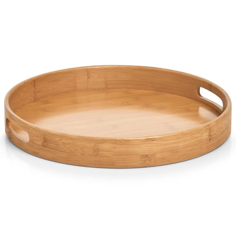 Zeller, taca do serwowania okrągła, Ø 38 cm, bambusowa