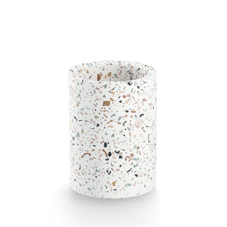 Zeller, Terrazzo, kubek na szczoteczki, średnica 8,2 cm