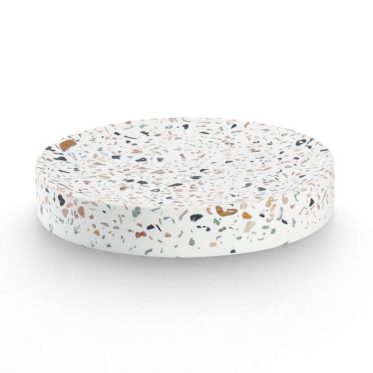Zeller, Terrazzo, mydelniczka cementowa, średnica 11 cm