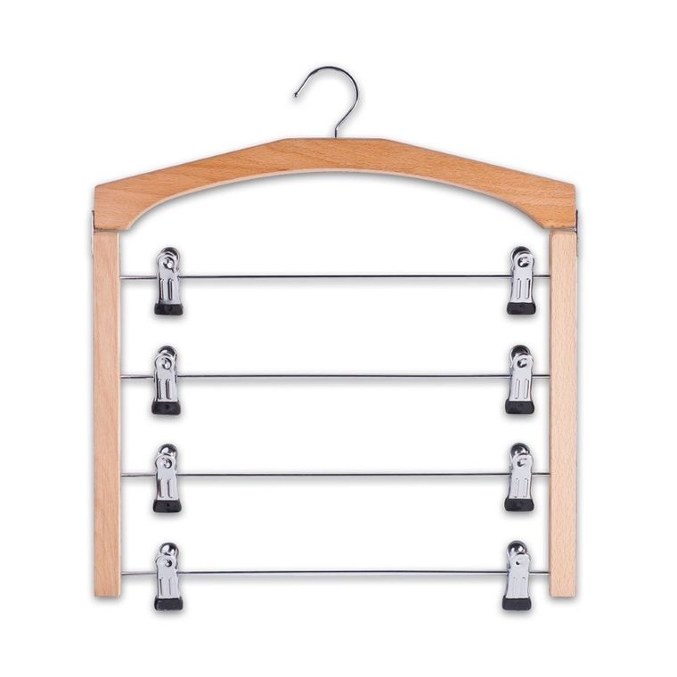 Zeller, uchwyt na spódnice, ubrania, 4 wieszaki