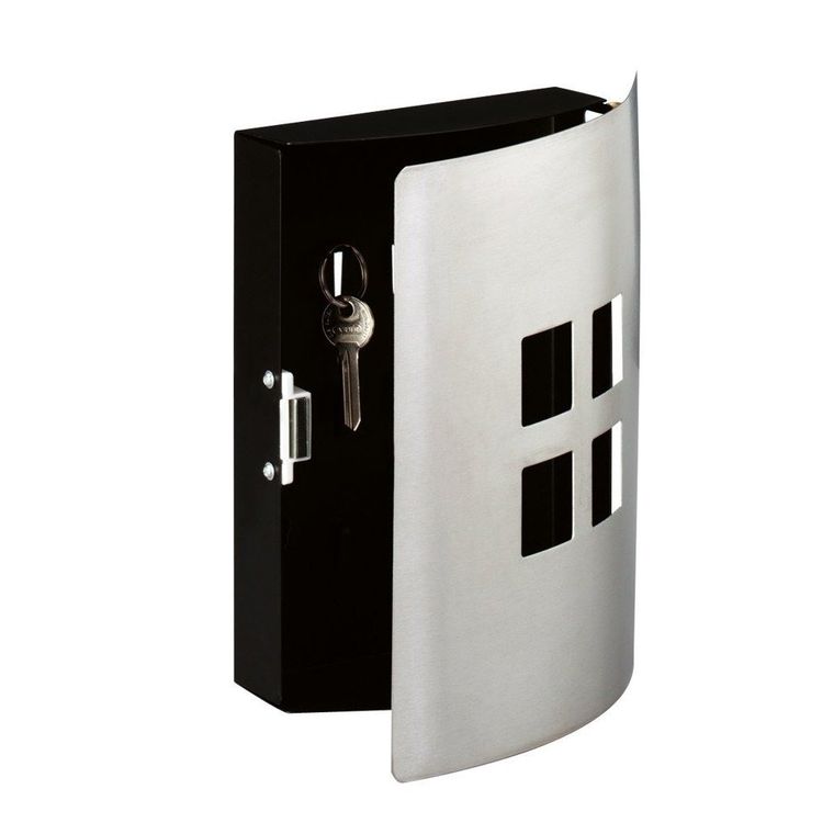 Zeller, wieszak na klucze, Square, stal nierdzewna