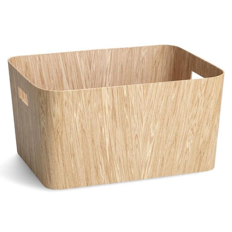 Zeller, Wood, pudełko z wytrzymałego kartonu, 39,5-30,5-20 cm