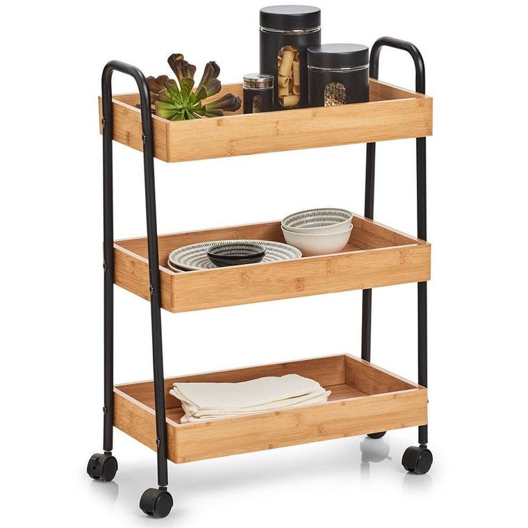 Zeller, wózek kuchenny, z 3 półkami