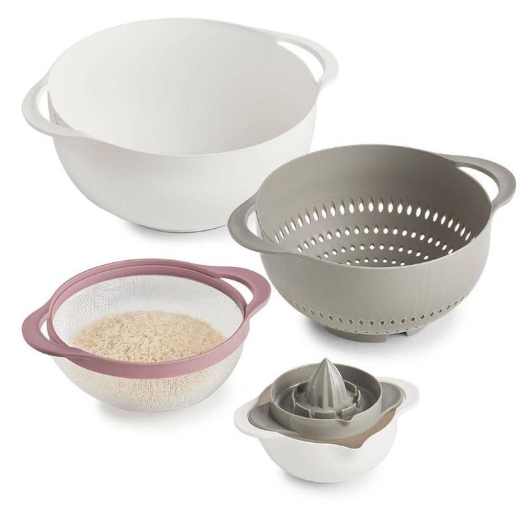 Zeller, zestaw misek i durszlaków, 5 elementów