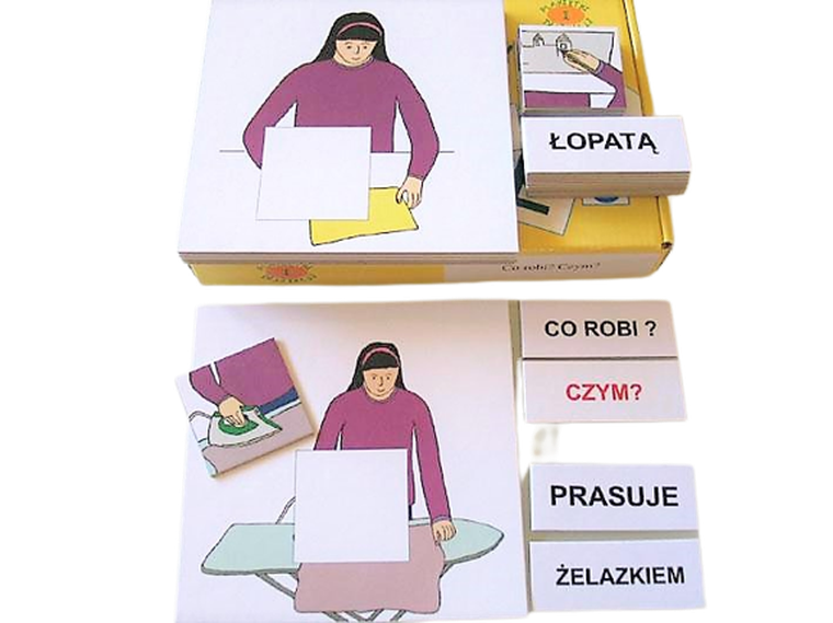 Zestaw dydaktyczny. Co robi? Czym?