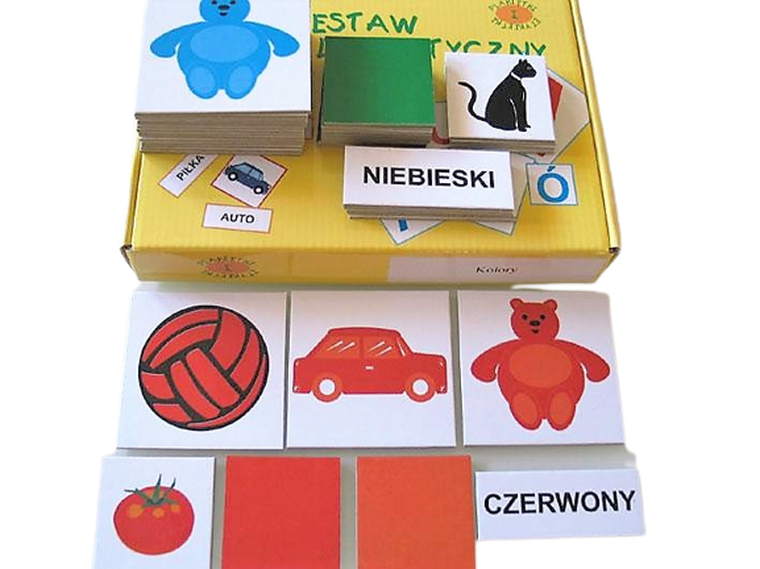 Zestaw dydaktyczny. Kolory