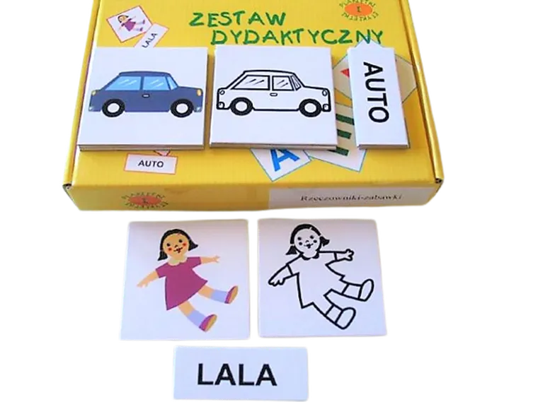Zestaw dydaktyczny. Rzeczowniki - zabawki
