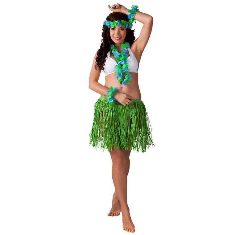 Zestaw hawajski, zielona