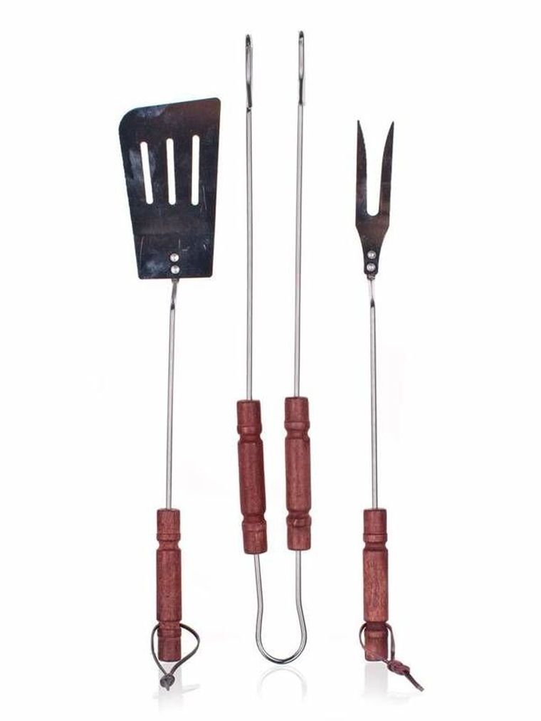 Zestaw przyborów do grilla, 3-częściowy