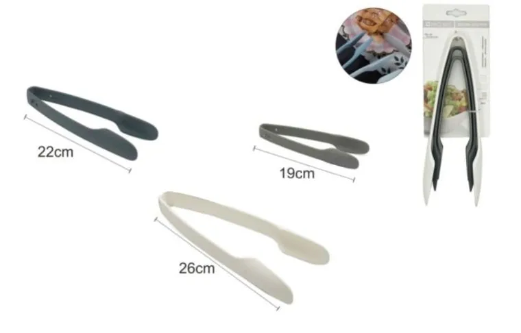 Zestaw szczypiec kuchennych, 3 szt.