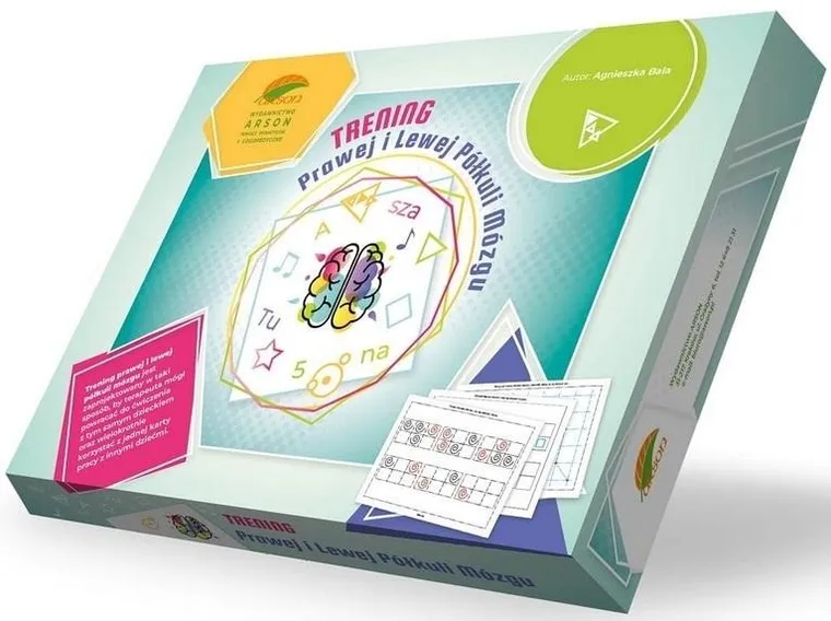 Zestaw Trening Prawej i Lewej Półkuli Mózgu. Część 1