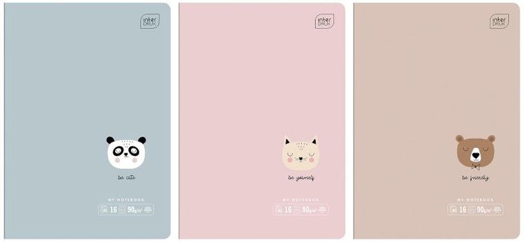 Zeszyt A5, 16 kartek, 3 linie kolor, 90 g, Friends Girls, 1 szt.