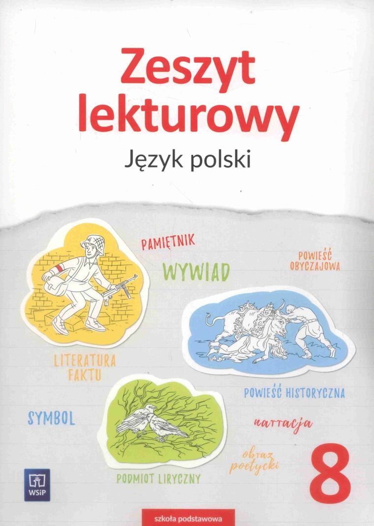 Zeszyt lekturowy. Język polski 8. Szkoła podstawowa