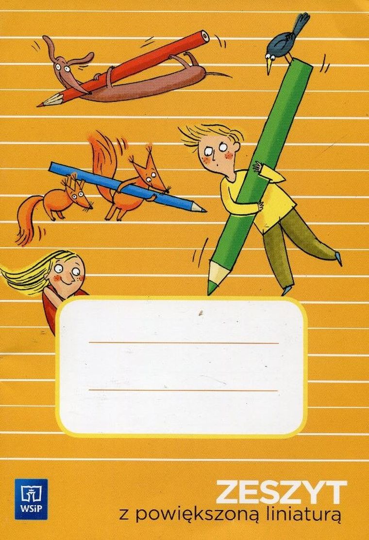 Zeszyt z powiększoną liniaturą, 1 szt.