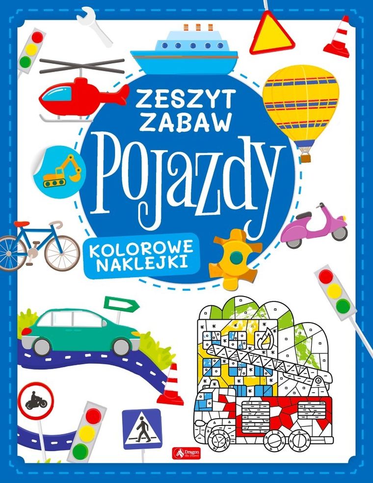 Zeszyt zabawy. Pojazdy