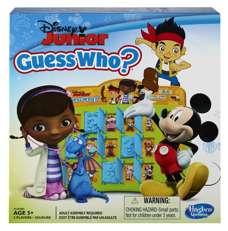 Zgadnij kto to? Disney Junior, gra edukacyjna