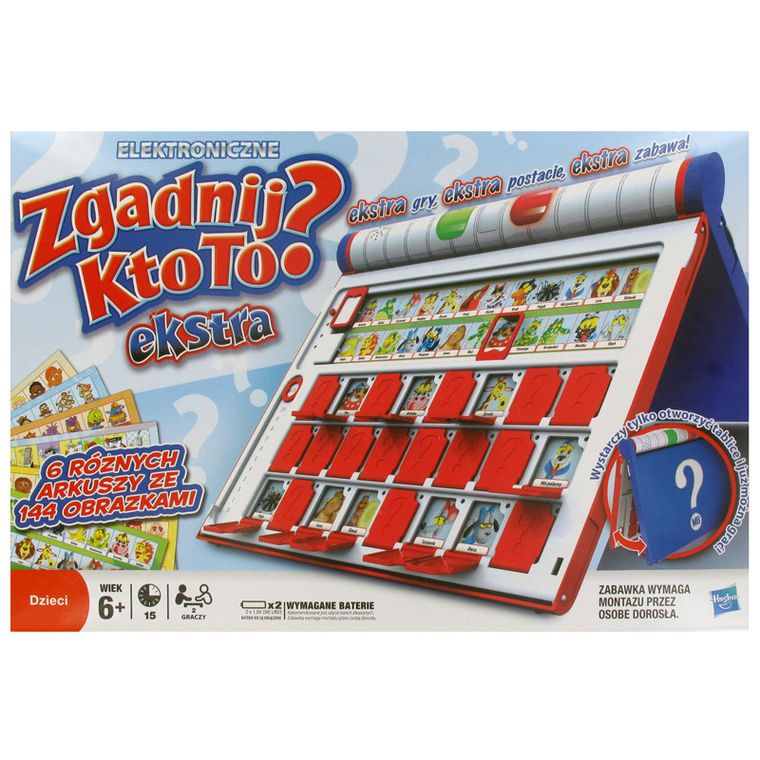 Zgadnij kto to? Extra, gra edukacyjna