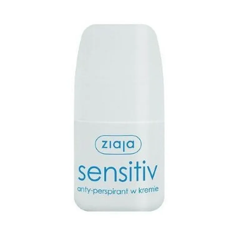 Ziaja, Activ Roll On Sensitive, anty-perspirant w kremie bez parabenów alkoholu i barwników, 60 ml