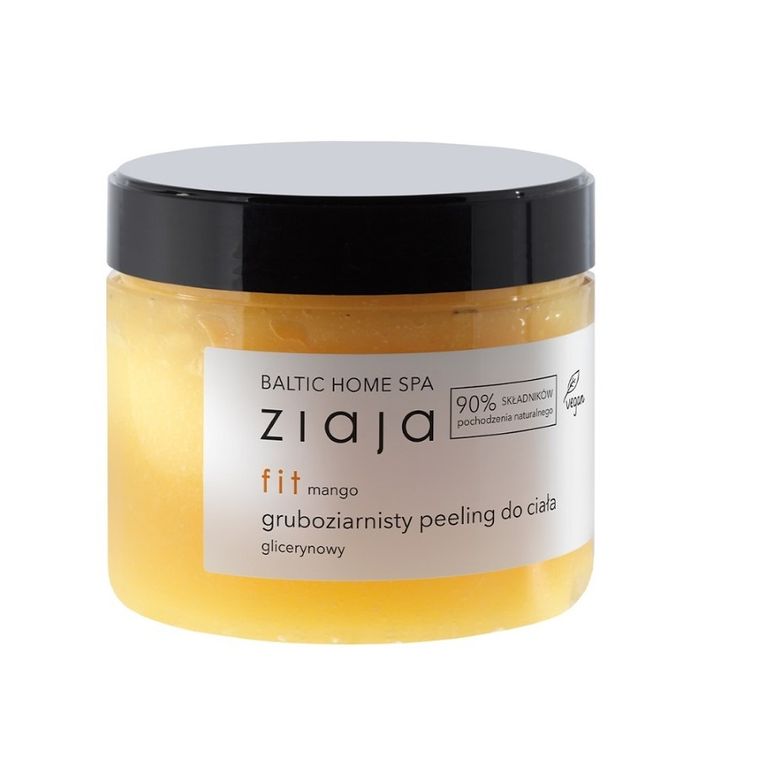 Ziaja, Baltic Home Spa Fit, gruboziarnisty glicerynowy peeling do ciała, Mango, 300 ml