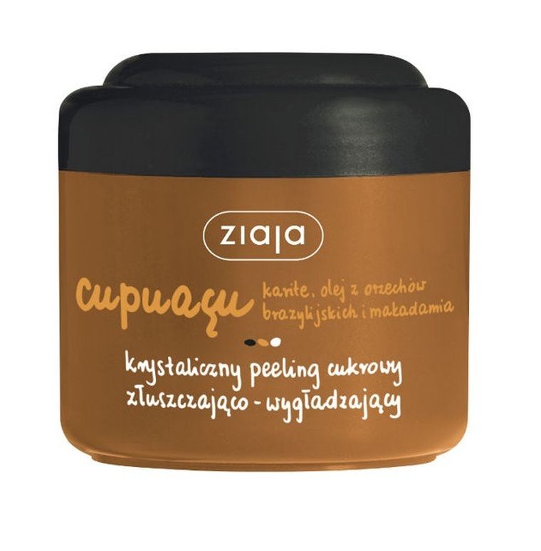 Ziaja, Cupuacu, krystaliczny peeling cukrowy złuszczająco-wyglądzajacy, każdy rodzaj skóry, 200 ml