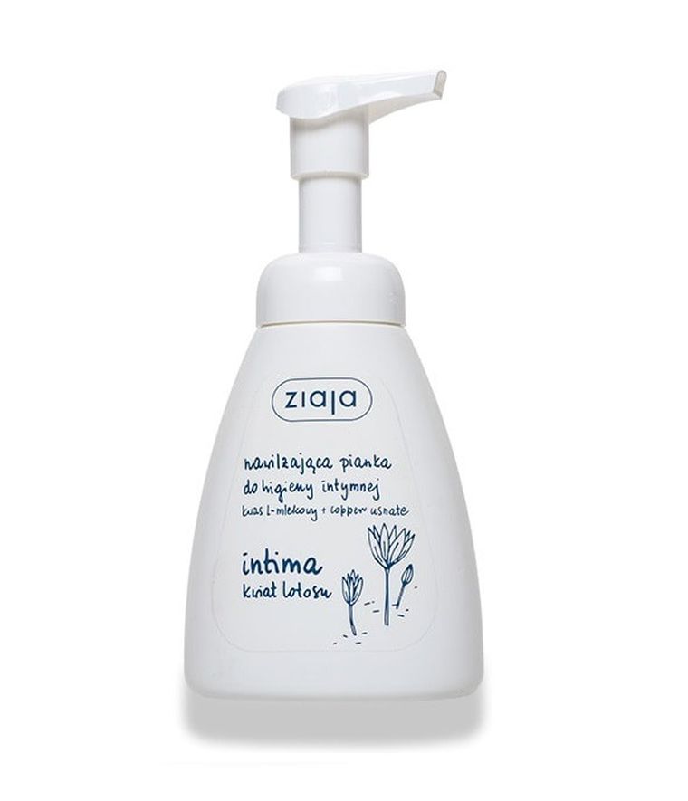 Ziaja, Intima, kwiat lotosu, nawilżająca pianka do higieny intymnej, 250 ml