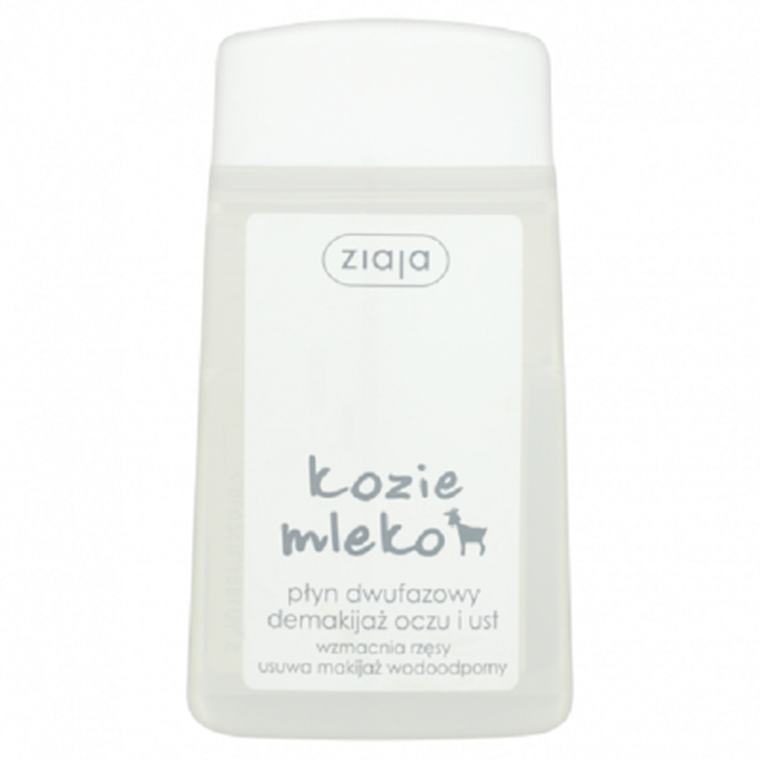 Ziaja, Kozie Mleko, wodoodporny płyn dwufazowy demakijaż oczu i ust, 120 ml