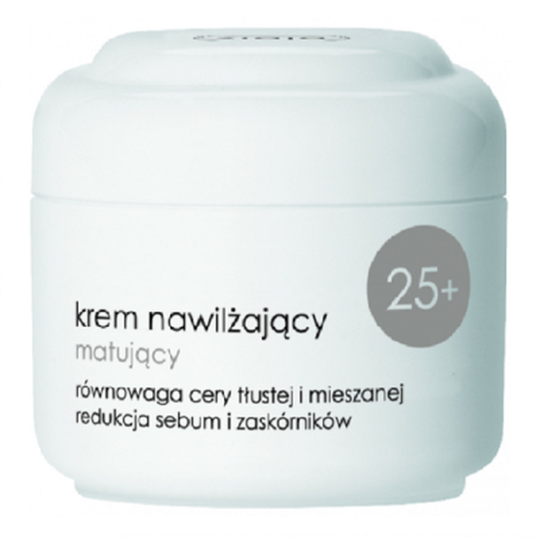 Ziaja, krem do twarzy 25+, nawilżająco matujący, cera tłusta i mieszana, 50 ml