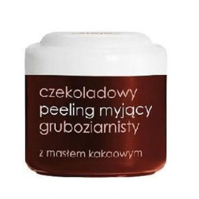 Ziaja, Masło Kakaowe, peeling myjący gruboziarnisty, czekoladowy, 200 ml