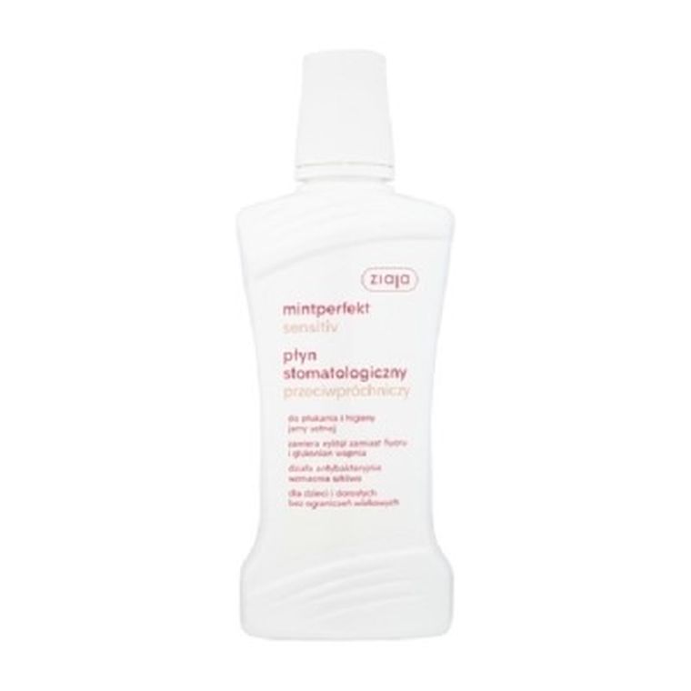 Ziaja, Mintperfekt Sensitiv, płyn stomatologiczny, przeciwpróchniczy, 500 ml